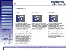 Tablet Screenshot of germania-elektronik.de